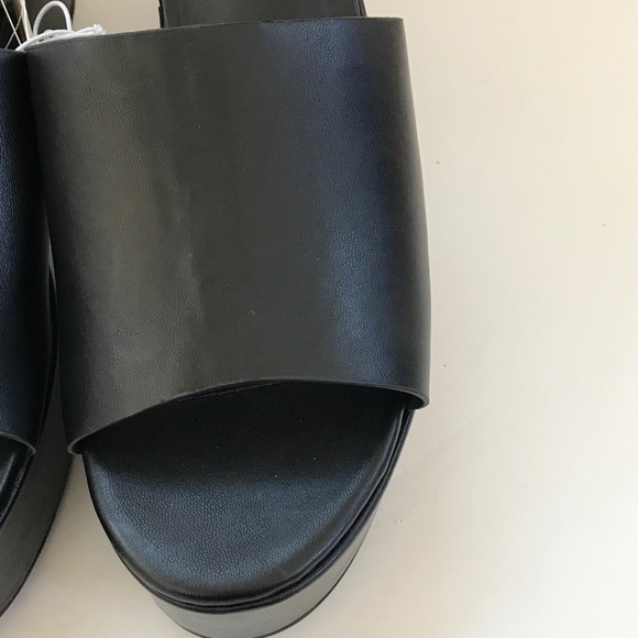 A NEW DAY Ricky Platform Heels High Heeled Sandals Black NWT Women’s Size 10 - Picture 5 of 16